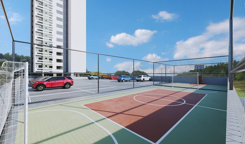 Condomínio Carnaúba Palace Teresina quadra de esportes