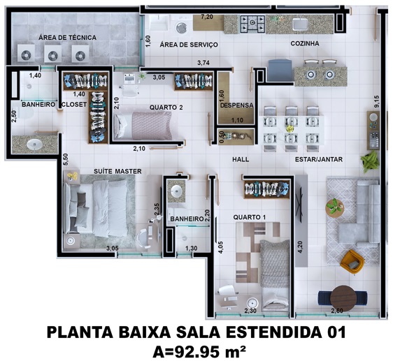 Condomínio Bosque dos Ipês planta