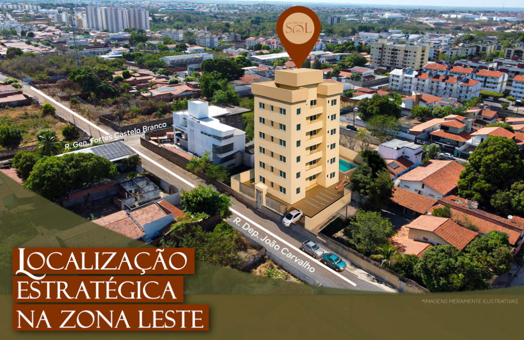 Apartamento de 3 quartos no Morada do Sol Condomínio Terra do Sol