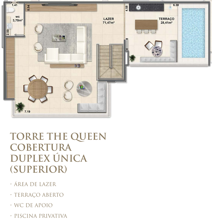 Cobertura à venda no The Pallace