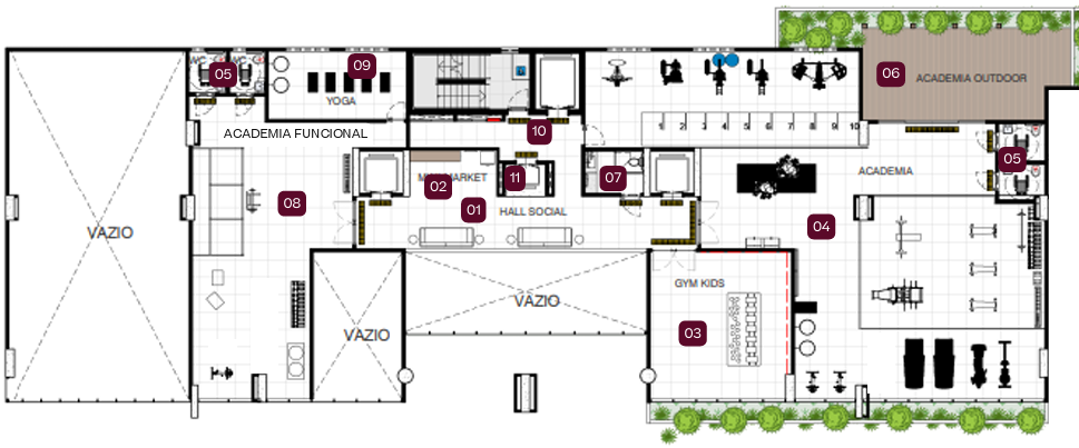 castel lindolfo academia no mezanino