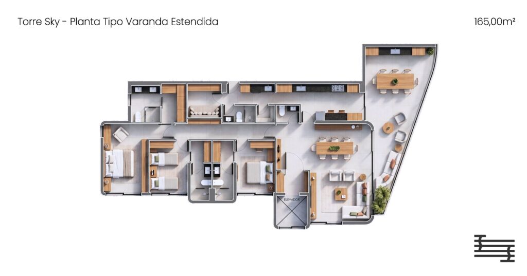 The Towers Teresina Planta