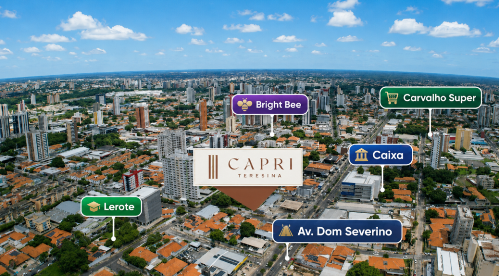 Capri teresina localização